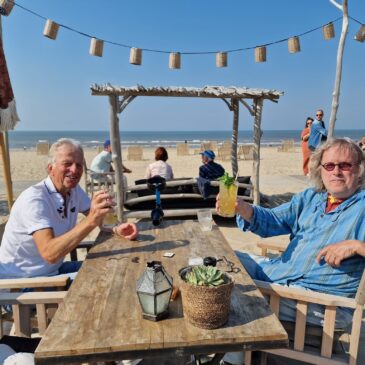 Na 18 jaar weer met de voeten in het strandzand.