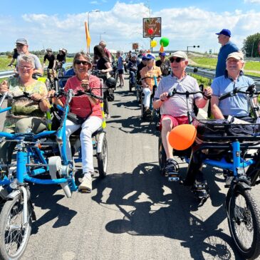 Fietmaatjes opent de Corbulo tunnel